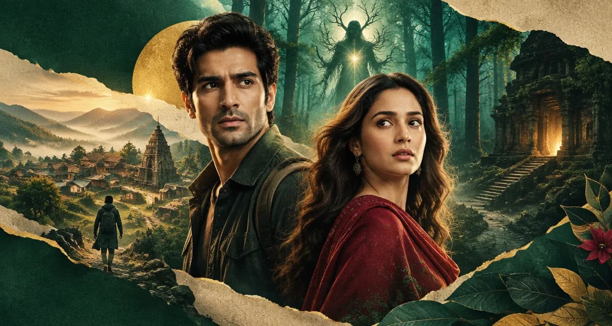 AI-generated editorial illustration about The Vvaan: What to know about the upcoming Hindi fantasy thriller